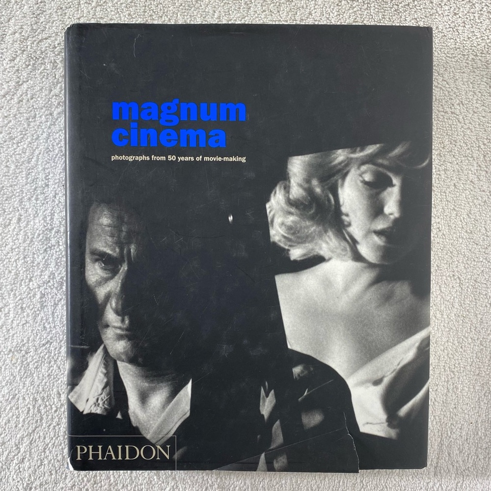 Vintage Phaidon Magnum Cinema Photographs From 50 Years Of Movie Making Book